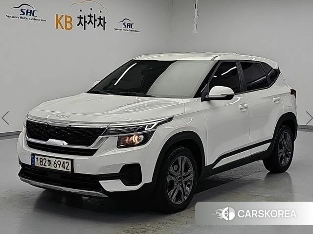 Kia Seltos 2022 Белый из Кореи, фото 2