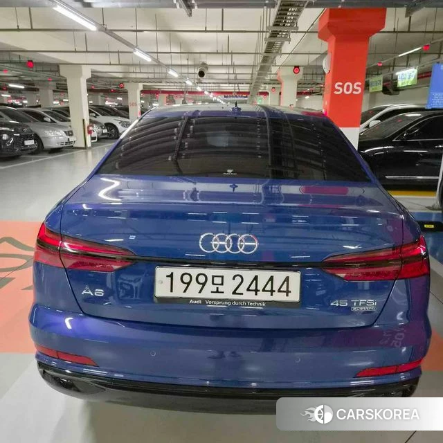 Audi A6 (C8) 2024 Синий из Кореи, фото 2