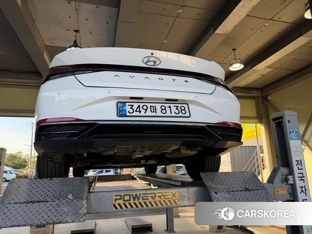 Hyundai Avante (CN7) 2020 Белый из Кореи, фото 2