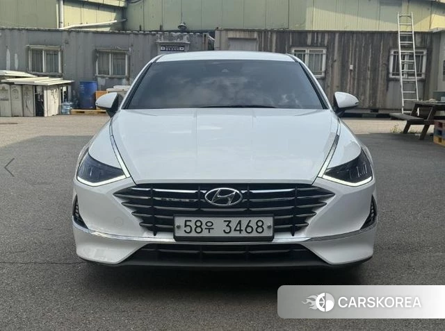 Hyundai Sonata (DN8) 2019 Белый из Кореи, фото 2