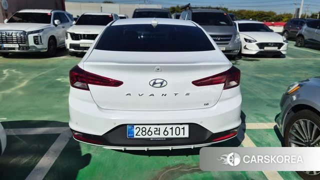 Hyundai The New Avante AD 2019 Белый из Кореи, фото 4