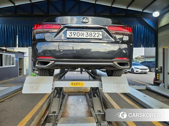 Lexus LS500 5th generation 2019 Черный из Кореи, фото 2