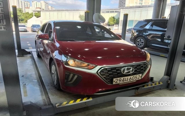 Hyundai The New Ionic Hybrid 2019 Красный из Кореи, фото 4