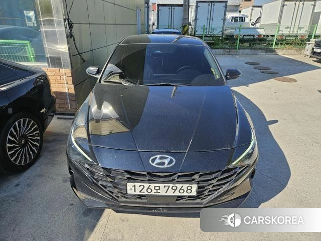 Hyundai Avante (CN7) 2021 Черный из Кореи, фото 4