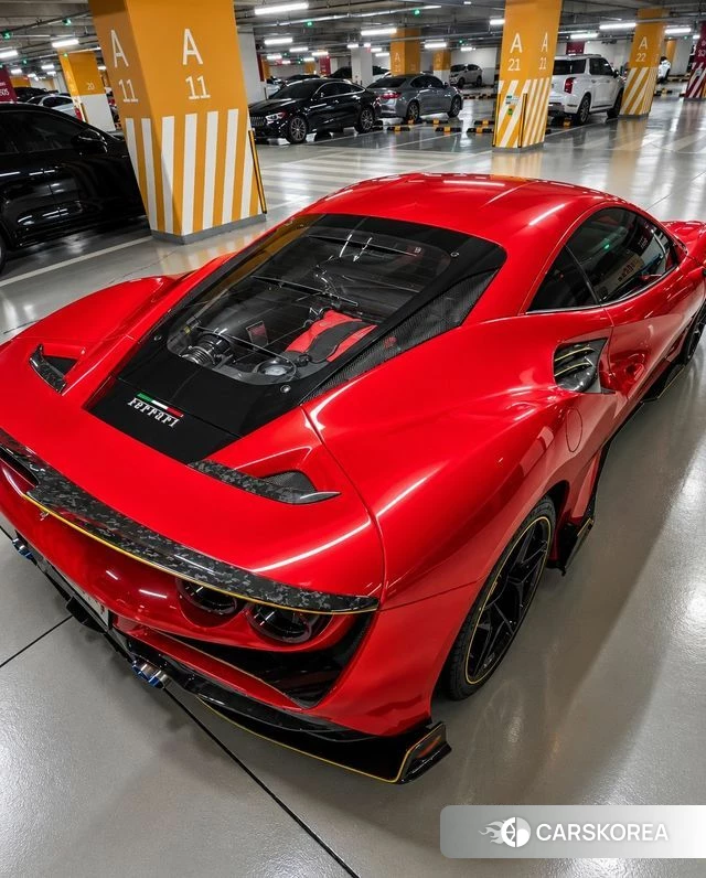 Ferrari F8 Spider 2021 Красный из Кореи, фото 6