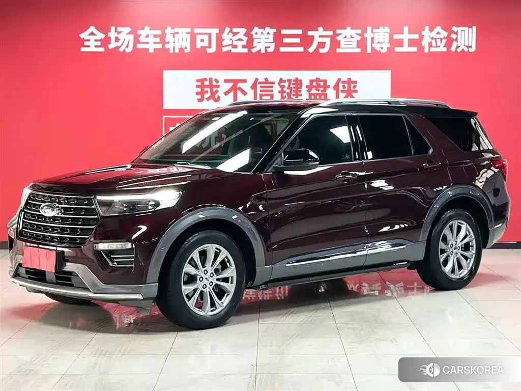Ford Explorer 2021 Red/purple из Китая, фото 2