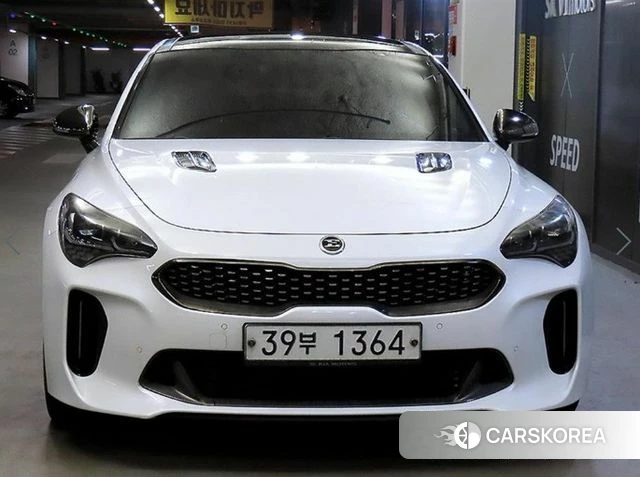 Kia Stinger 2018 Белый из Кореи, фото 2