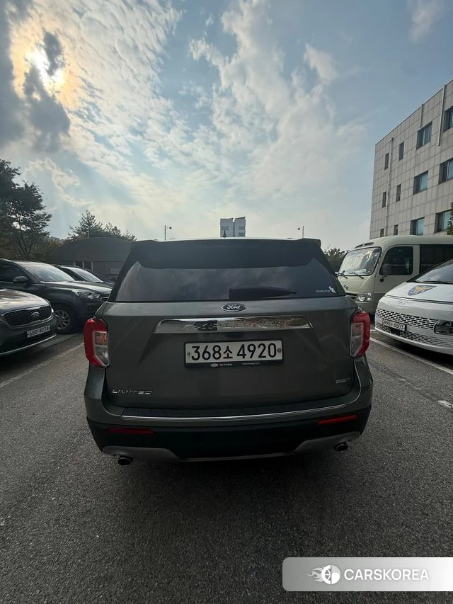Ford Explorer 6th Generation 2019 Серый из Кореи, фото 3