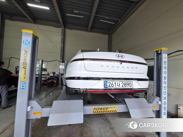 Hyundai Grandeur (GN7) 2024 Белый из Кореи, фото 2