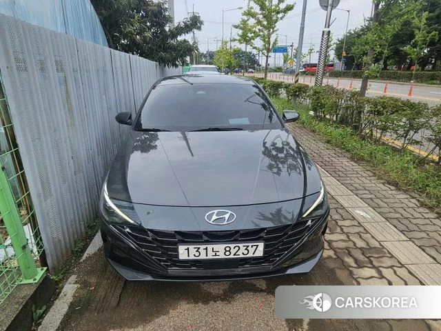 Hyundai Avante (CN7) 2021 Серый из Кореи, фото 2