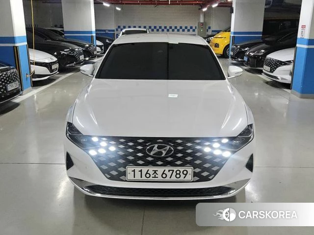 Hyundai The New Grandeur IG 2021 Белый из Кореи, фото 6