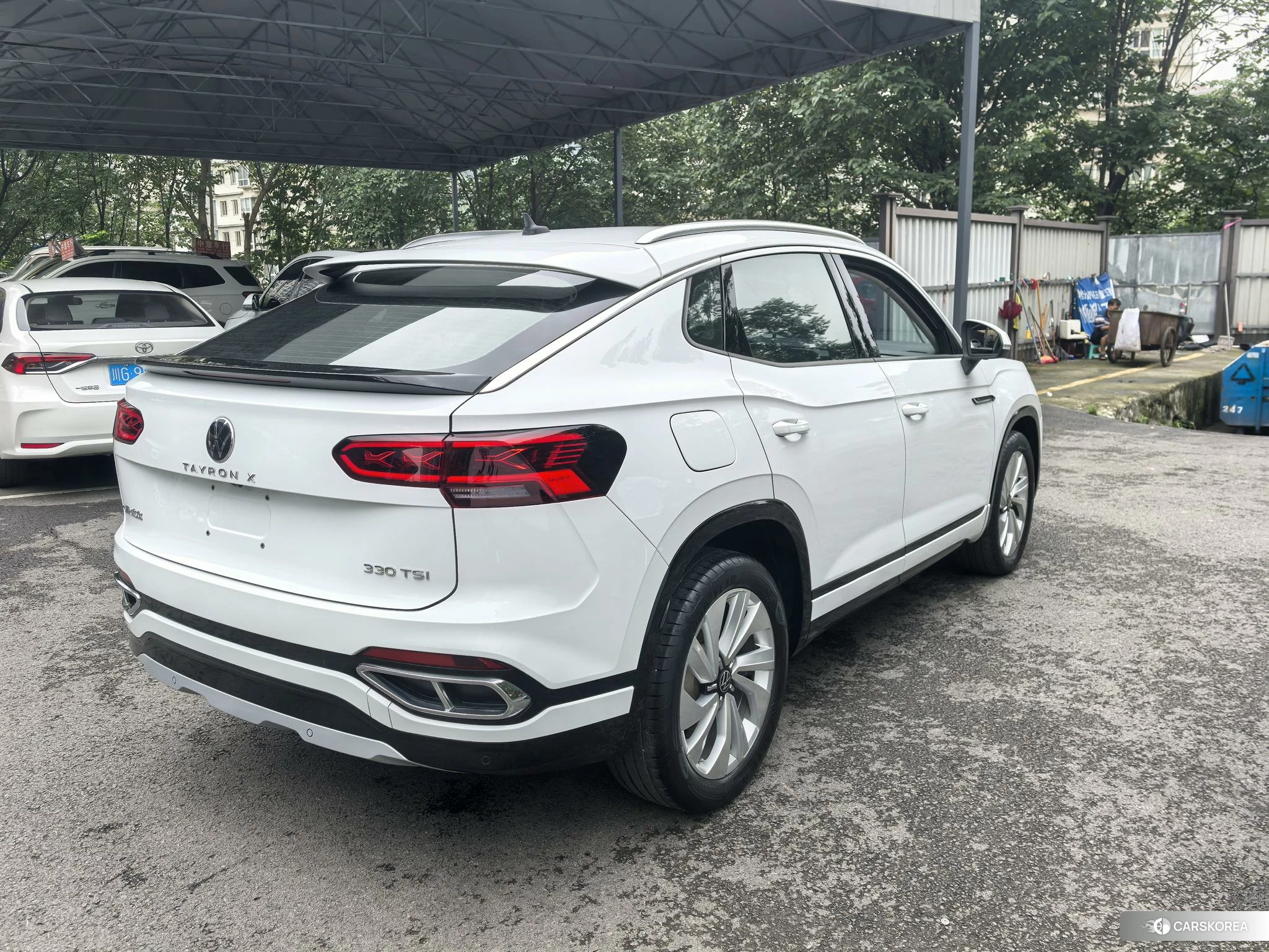 Volkswagen Tayron 2020 Белый из Китая, фото 3