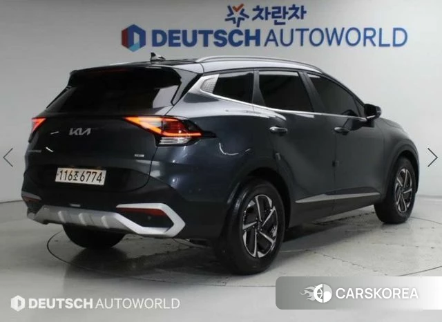Kia Sportage 5th Generation Hybrid 2024 Серый из Кореи, фото 2
