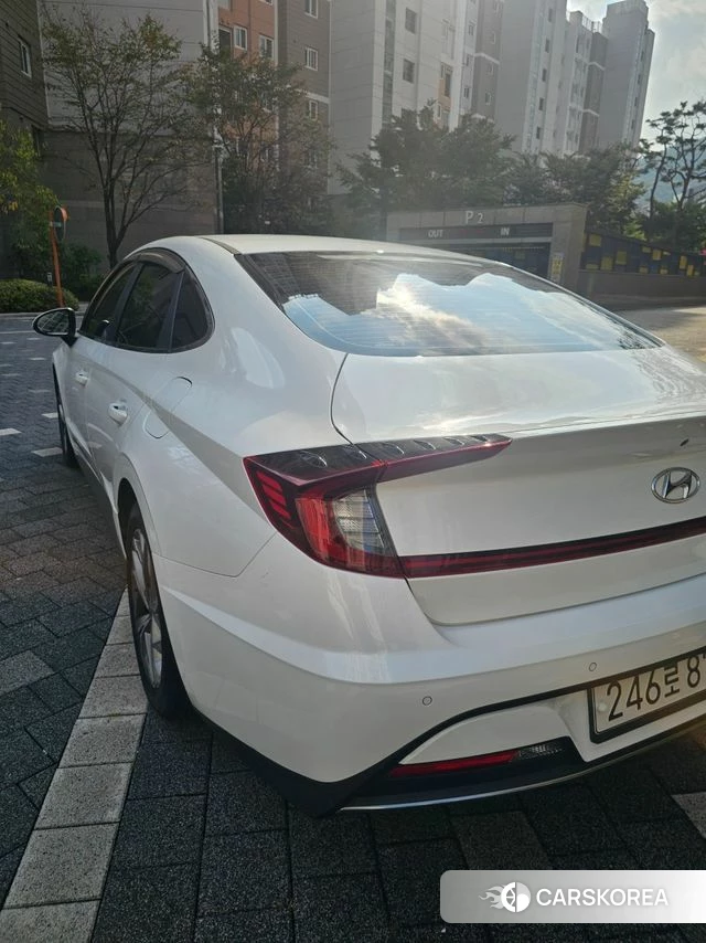 Hyundai Sonata (DN8) 2020 Белый из Кореи, фото 6