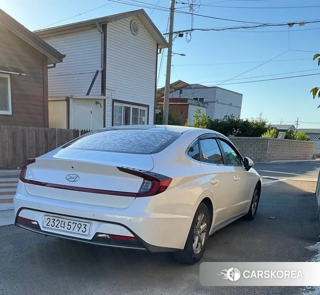 Hyundai Sonata Hybrid (DN8) 2019 Белый из Кореи, фото 6