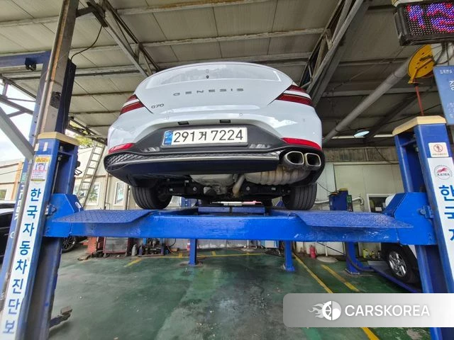 Genesis The New G70 2021 Серебристо-серый из Кореи, фото 2