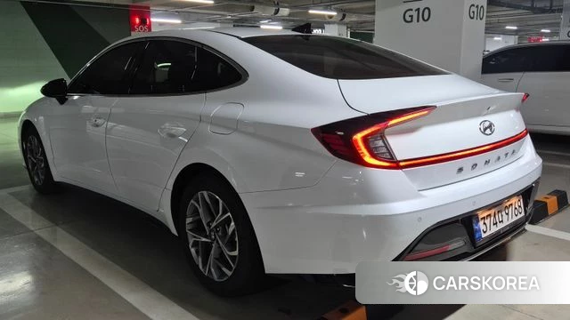 Hyundai Sonata (DN8) 2022 Белый из Кореи, фото 3