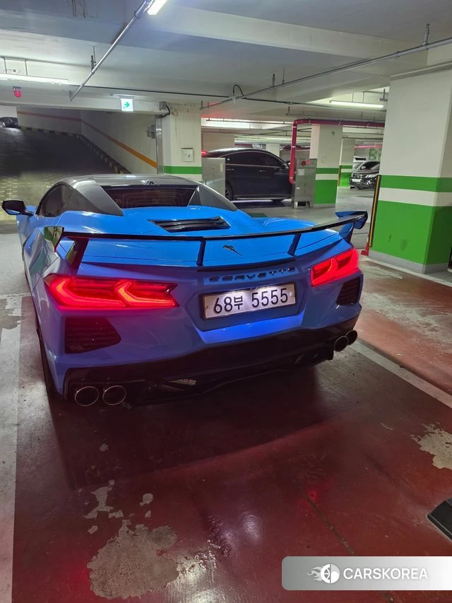 Chevrolet Corvette 2024 Синий из Кореи, фото 2