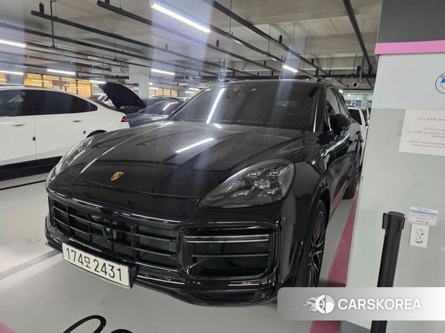 Porsche Cayenne (PO536) 2020 Черный из Кореи, фото 2