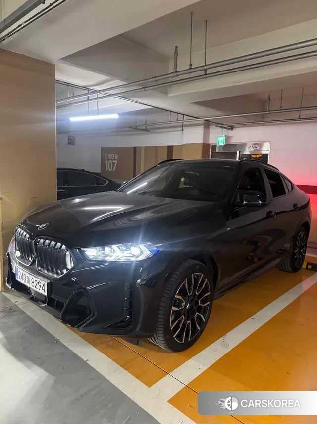 BMW X6 (G06) 2025 Черный из Кореи, фото 3