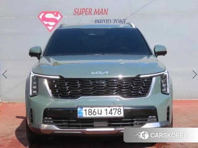 Kia The New Sorento 4th Generation 2025 Зеленый из Кореи, фото 2