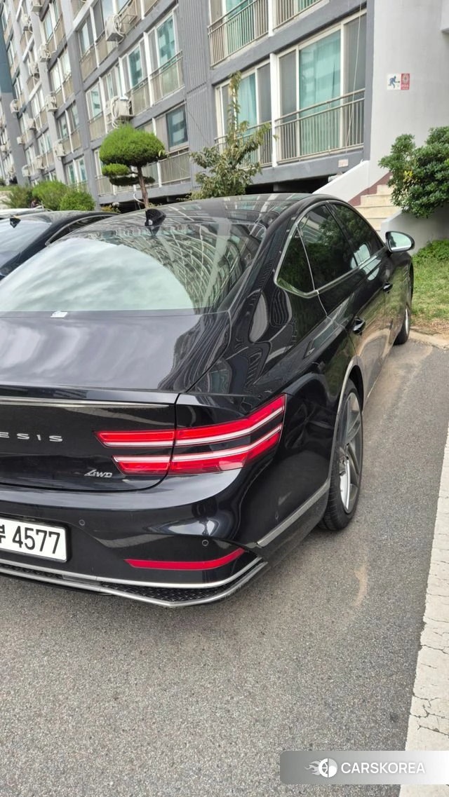 Genesis G80 (RG3) 2024 Черный из Кореи, фото 2