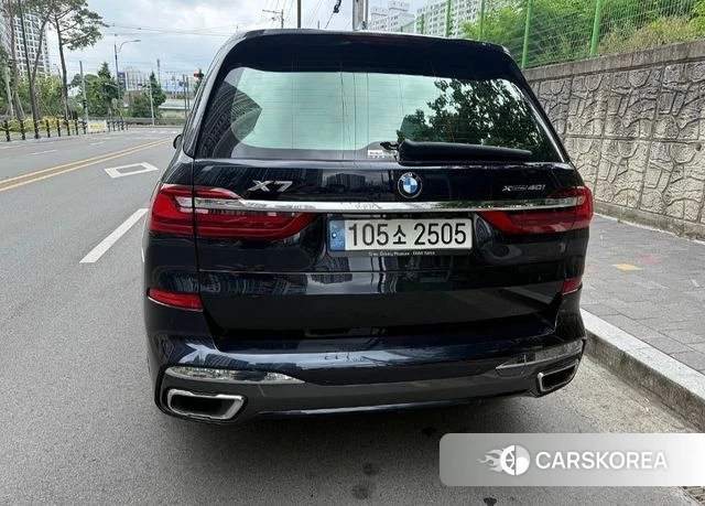 BMW X7 (G07) 2021 Синий из Кореи, фото 6