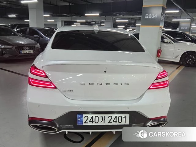 Genesis The New G70 2023 Белый из Кореи, фото 2