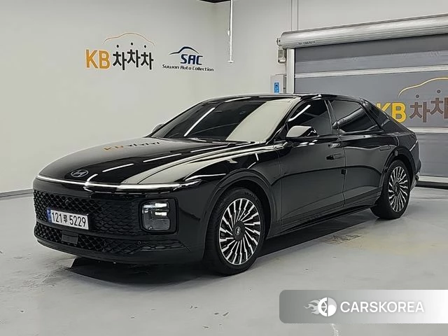Hyundai Grandeur Hybrid (GN7) 2026 Черный из Кореи, фото 2
