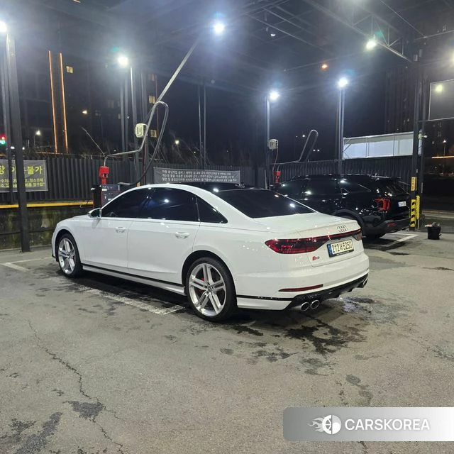 Audi S8 (D5) 2021 Белый из Кореи, фото 2