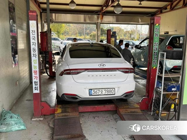 Hyundai The New Grandeur IG 2021 Белый из Кореи, фото 2