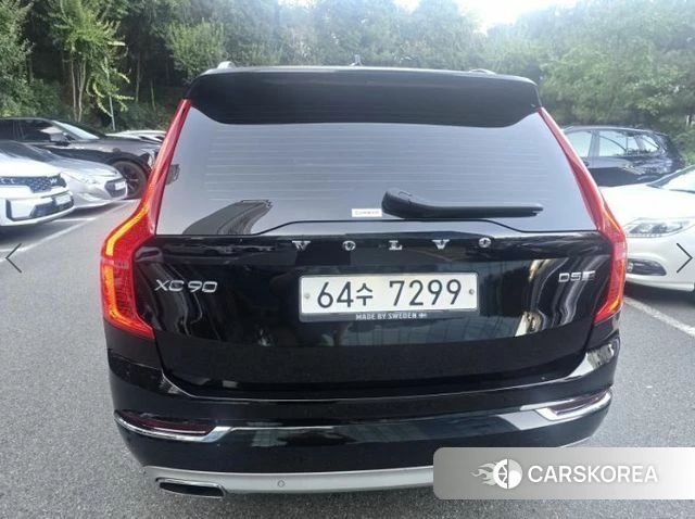 Volvo XC90 second Generation 2018 Черный из Кореи, фото 2