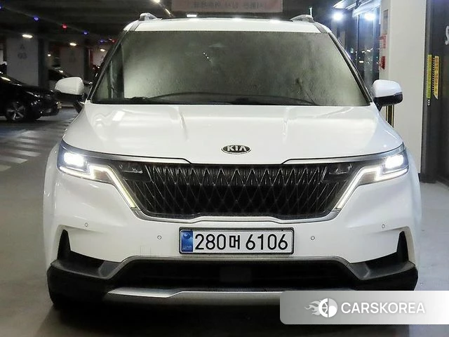 Kia Carnival 4th generation 2021 Белый из Кореи, фото 2