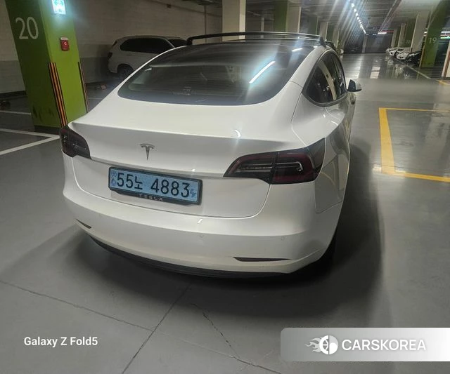 Tesla Model 3 2021 Белый из Кореи, фото 4