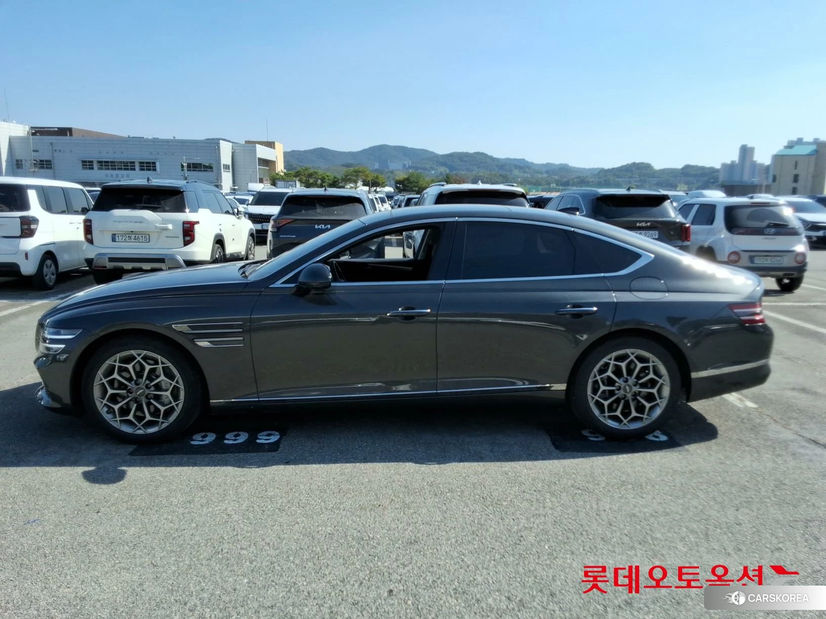 Hyundai G80 2022 Makalu Grey из Кореи, фото 2