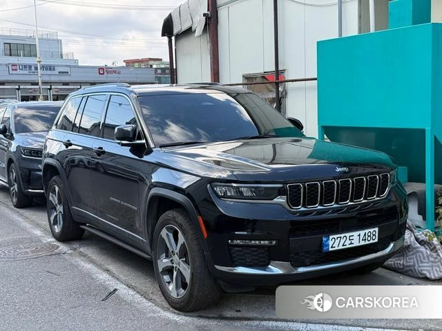 Jeep Grand Cherokee (WL) 2022 Черный из Кореи, фото 2