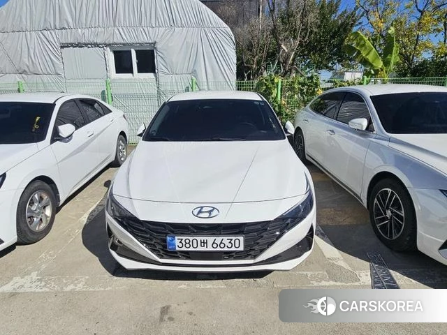 Hyundai Avante (CN7) 2023 Белый из Кореи, фото 3