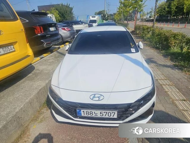 Hyundai Avante (CN7) 2021 Белый из Кореи, фото 2