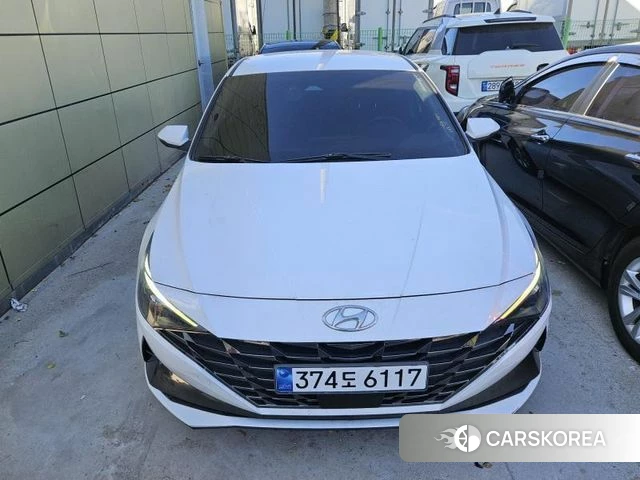 Hyundai Avante (CN7) 2022 Белый из Кореи, фото 6