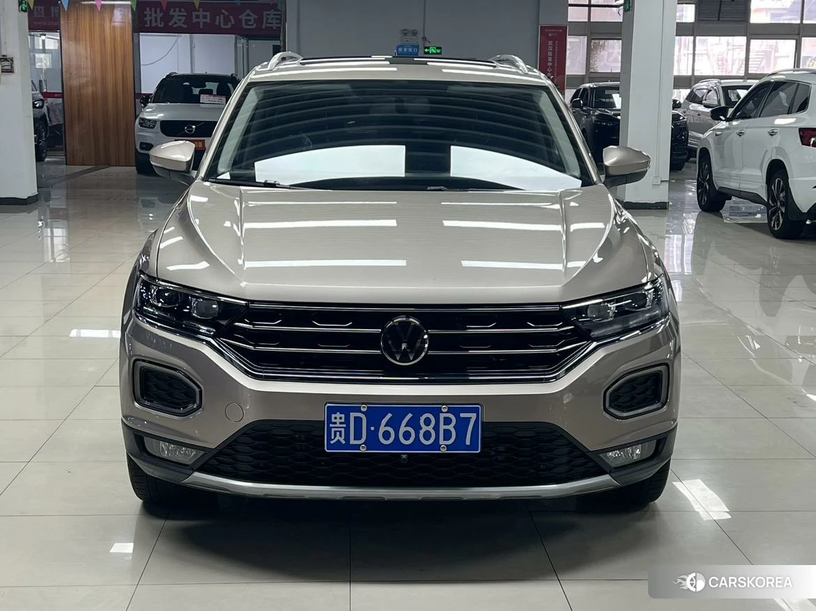 Volkswagen T-Roc 2021 Шампань из Китая, фото 3