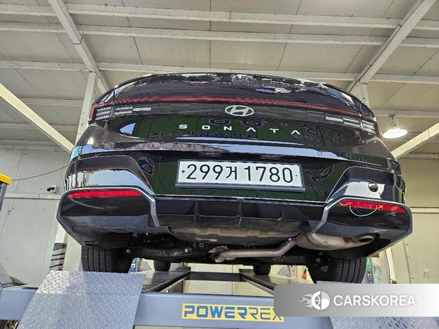 Hyundai Sonata D Edge (DN8) 2023 Черный из Кореи, фото 2