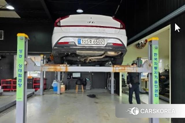 Hyundai Sonata (DN8) 2022 Белый из Кореи, фото 2