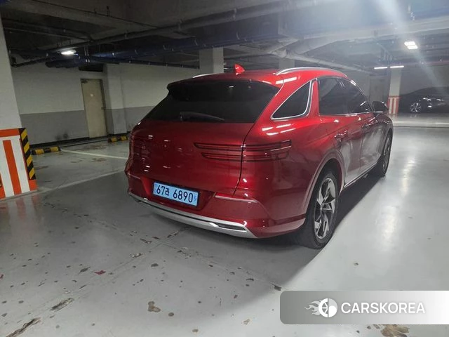 Genesis Electrified GV70 2022 Красный из Кореи, фото 2