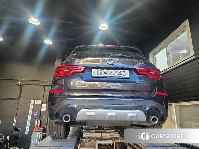 BMW X3 (G01) 2018 Серый из Кореи, фото 2