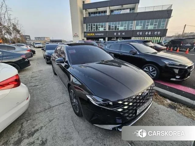Hyundai The New Grandeur IG 2021 Черный из Кореи, фото 2