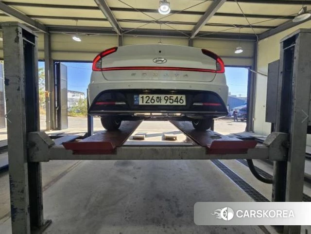 Hyundai Sonata (DN8) 2022 Белый из Кореи, фото 2