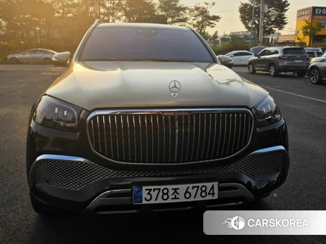 Mercedes-Benz GLS - Class X167 2023 Черный двухцветный из Кореи, фото 2