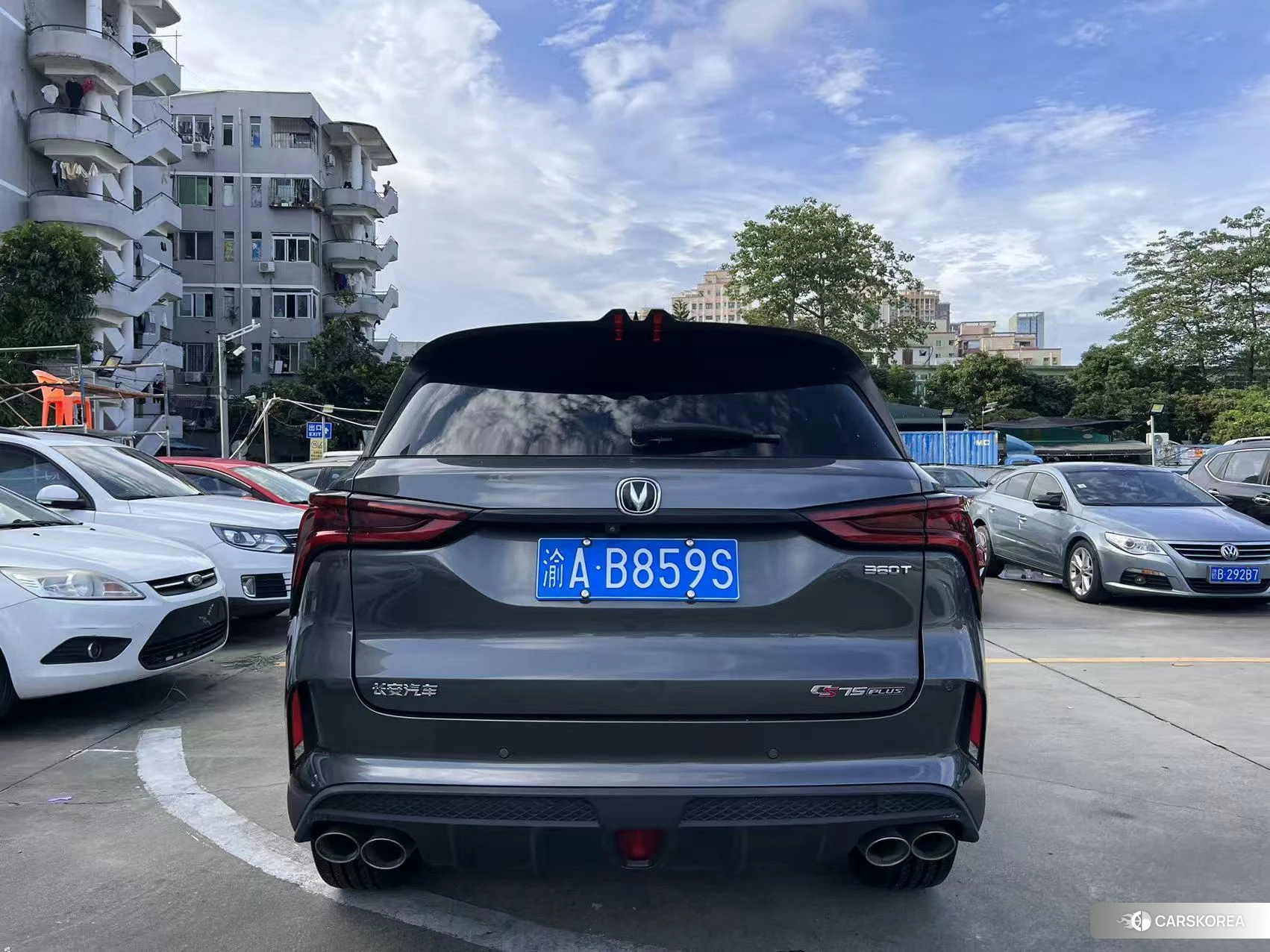 Chang'an CS75 PLUS 2020 Темно-серый из Китая, фото 2