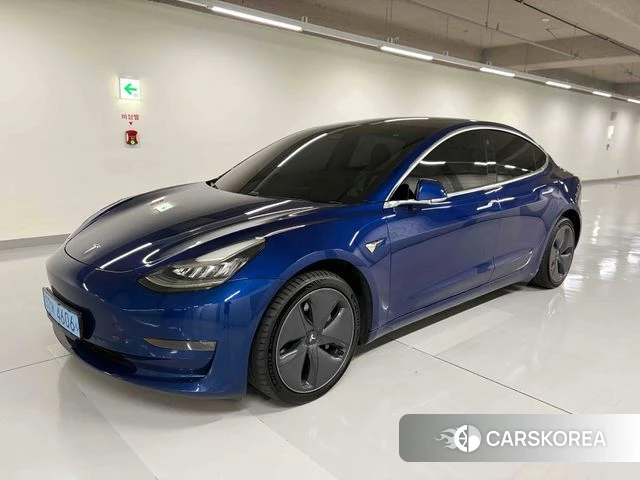 Tesla Model 3 2020 Синий из Кореи, фото 3
