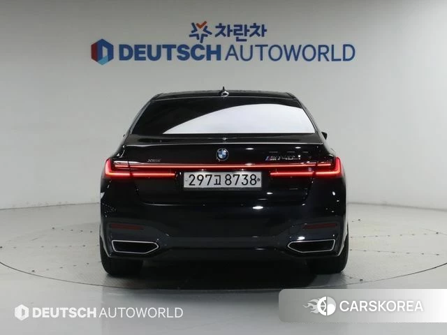 BMW 7 Series (G11) 2019 Черный из Кореи, фото 4